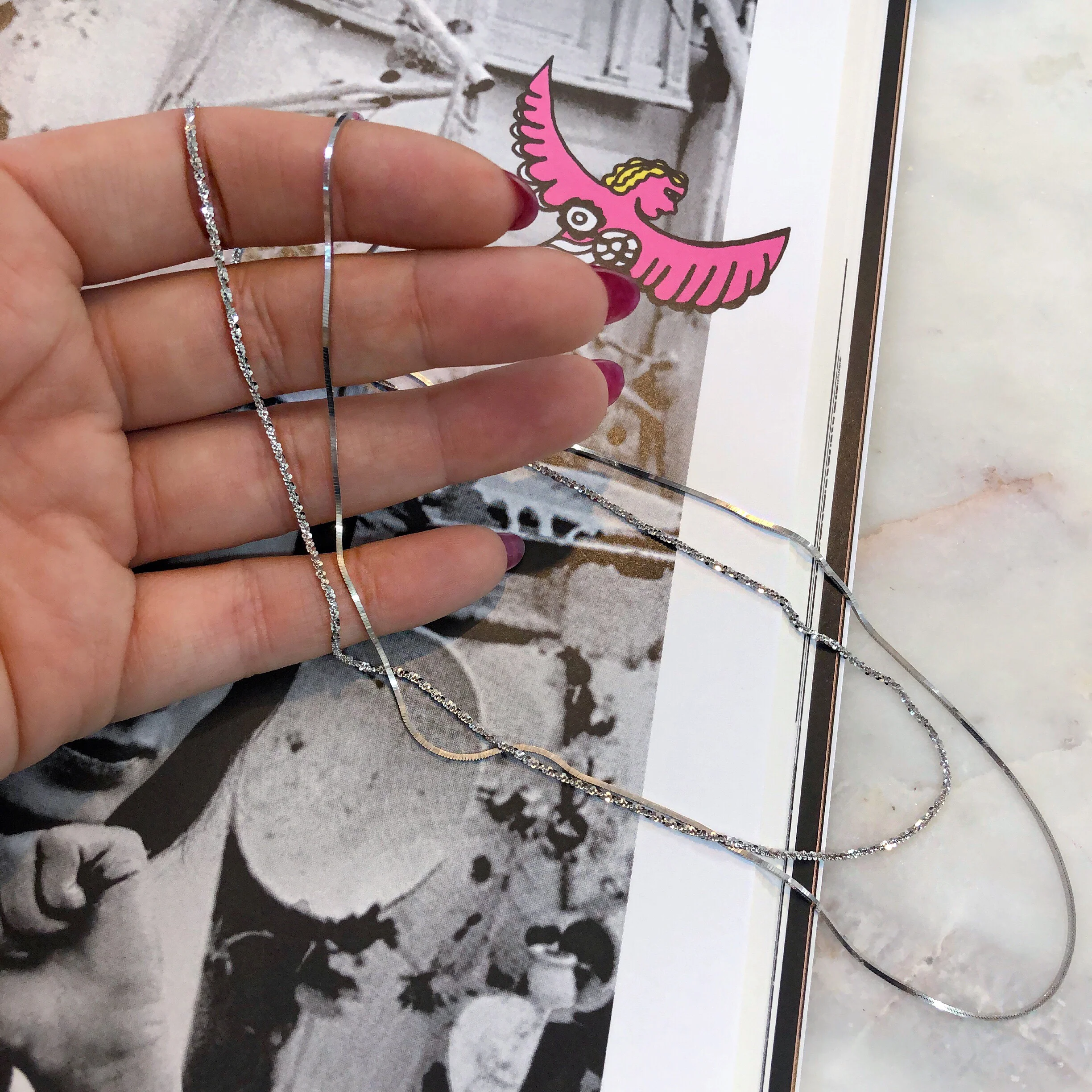 DIAMOND CHAIN (925 STERLING SILVER) - Image 4